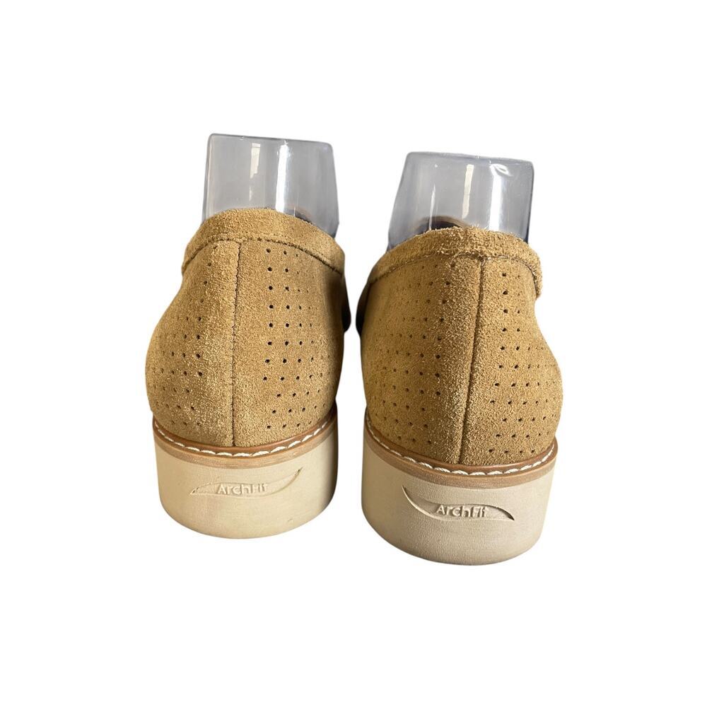 Skechers Women’s Marlie Chestnut Suede Air Cooled Arch Fit Loafers Size-9 - Picture 5 of 10